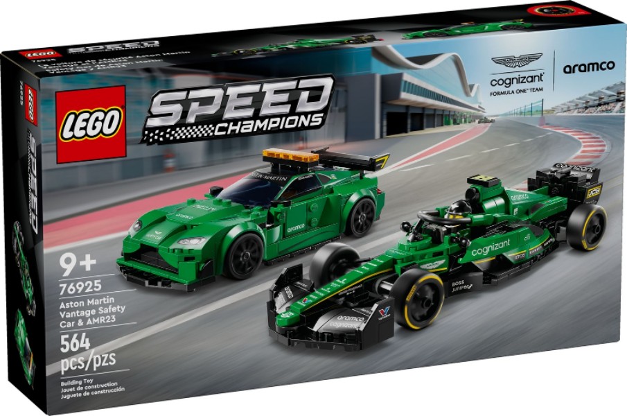 LEGO Speed Champions 76925 Aston Martin Vantage Safety Car & AMR23